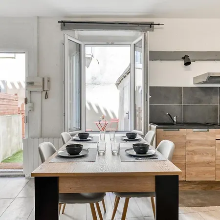 Le Nid - Cours Exterieure - Parking - Wifi Appartement Carcassonne