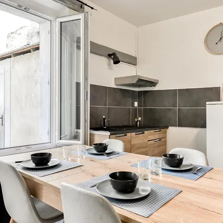 Appartement Le Nid - Cours Exterieure - Parking - Wifi
